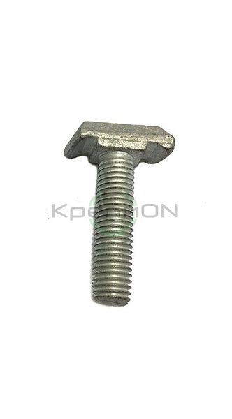 Болт с Т-образной головкой DIN 186 B / ГОСТ 13152-67 М12х100 ( 8.8 ) цинк — фото