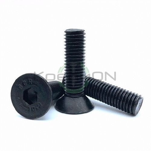Винт с потайной головкой и внутренним шестигранником DIN 7991 M4х14 10.9 ОКС / ISO 10642 — фото