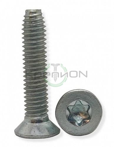 Винт самонарезающий для металла (термоупрочнённый) DIN 7500М Torx М4х8 цинк — фото