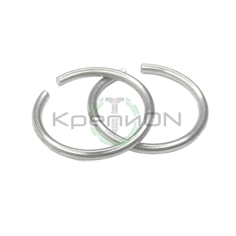 Кольцо стопорное круглого сечения DIN 7993 A / DIN 9925 d10 А1-Нерж — фото