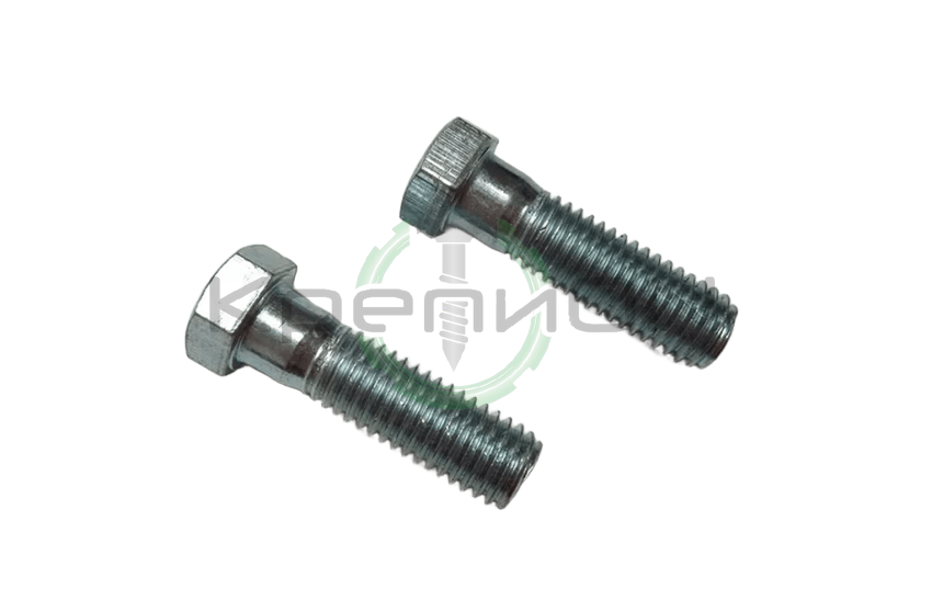 Болт с шестигранной уменьшенной головкой ГОСТ 7796-70 M 16x100 кл.пр. 5.8 оцинк Н/Р (10) — фото