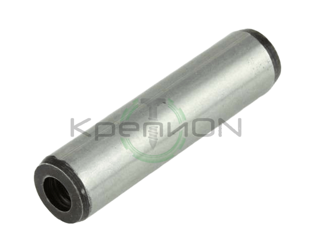 Штифт цилиндрический с внутренней резьбой DIN 7979 D 5x 24 / ГОСТ 12207-79 (50) — фото