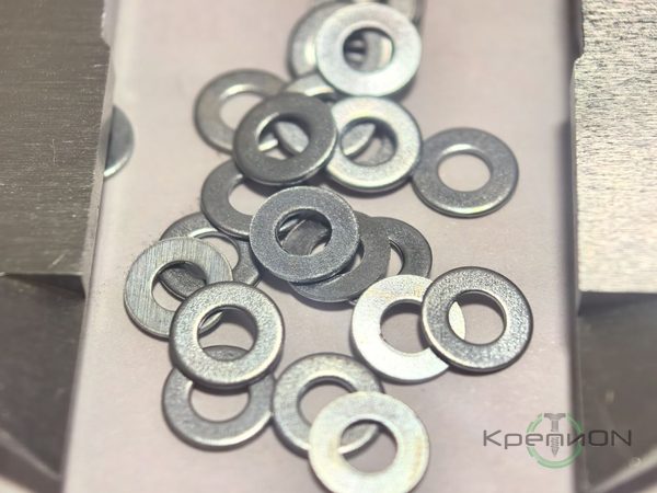 Шайба плоская DIN 125 A / ГОСТ 11371-78 М3 (Ø3,2) цинк — фото