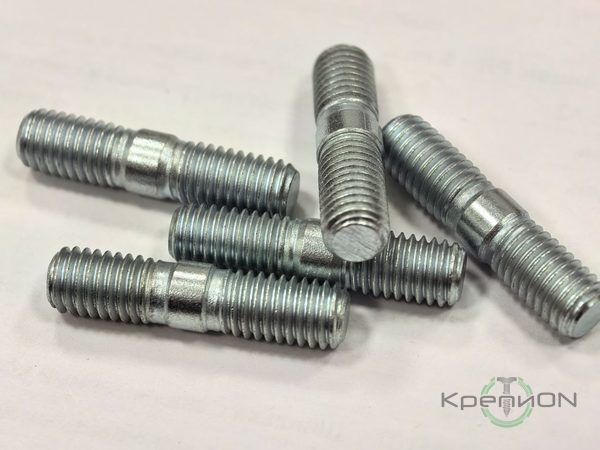 Шпилька с ввинчиваемым концом 1,6d ГОСТ 22036 М8х20 4.6 цинк — фото